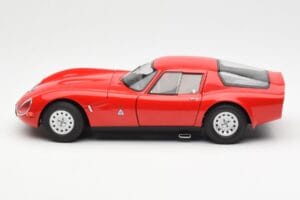 Alfa Romeo TZ2 Červený AUTOart 1:18 70198 Kov – obrázek 3 z 6
