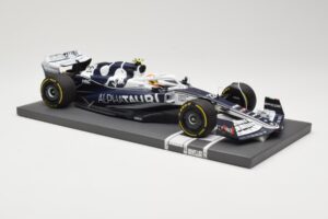 AlphaTauri AT03 #22 Y. Tsunoda Bahrain GP 2022 Minichamps 1:18 117220122 Kov – obrázek 4 z 6