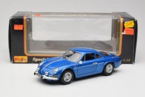 Alpine A110 1600 S Alpine Blue Maisto 1:18 50321 Kov – obrázek 8 z 8
