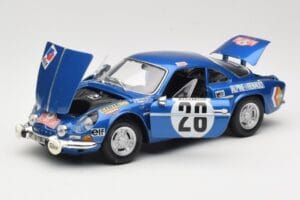 Alpine A110 1600S #28 Alpine-Renault O. Andersson / D. Stone Rally Monte Carlo 1971 Maisto 1:18 56033 Kov – obrázek 2 z 8