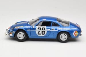 Alpine A110 1600S #28 Alpine-Renault O. Andersson / D. Stone Rally Monte Carlo 1971 Maisto 1:18 56033 Kov – obrázek 4 z 8