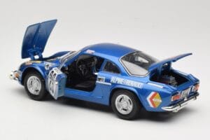Alpine A110 1600S #28 Alpine-Renault O. Andersson / D. Stone Rally Monte Carlo 1971 Maisto 1:18 56033 Kov – obrázek 5 z 8