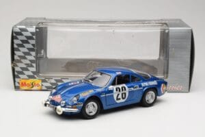 Alpine A110 1600S #28 Alpine-Renault O. Andersson / D. Stone Rally Monte Carlo 1971 Maisto 1:18 56033 Kov – obrázek 8 z 8