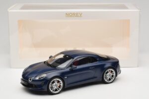 Alpine A110 S A120 Matte Storm Blue Norev 1:18 185444 Kov – obrázek 6 z 6