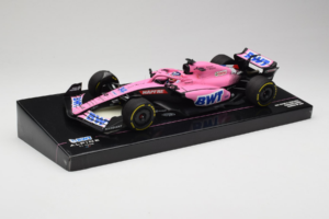 Alpine A522 BWT #14 F. Alonso BWT Alpine F1 Team Bahrain Grand Prix 2022 Minichamps 1:18 147220114 Pryskyřice – obrázek 2 z 7