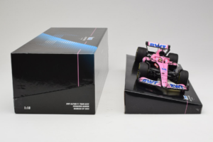 Alpine A522 BWT #14 F. Alonso BWT Alpine F1 Team Bahrain Grand Prix 2022 Minichamps 1:18 147220114 Pryskyřice – obrázek 6 z 7