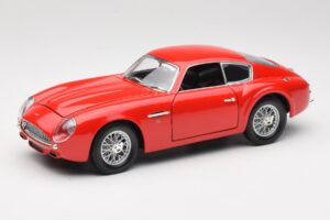 Aston Martin DB4 GT Zagato Červený Road Signature 1:18 92728 Kov
