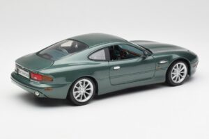 Aston Martin DB7 Vantage Zelený Maisto 1:18 36880 Kov – obrázek 3 z 8