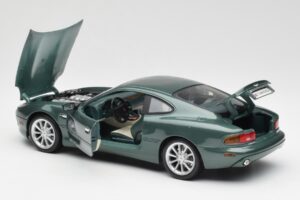 Aston Martin DB7 Vantage Zelený Maisto 1:18 36880 Kov – obrázek 5 z 8