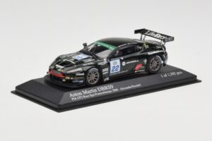 Aston Martin DBRS9 #22 Barwell Motorsport A. Needell FIA GT3 European Championship Spa 2006 Minichamps 1:43 400061322 Kov – obrázek 2 z 4