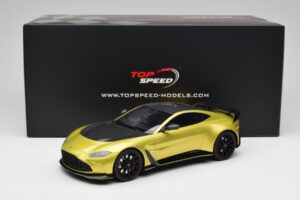 Aston Martin V12 Vantage Final Edition Cosmopolitan Yellow TopSpeed 1:18 TS0453 Kov – obrázek 6 z 6