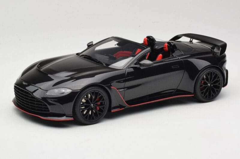 Aston Martin V12 Vantage Roadster Onyx Black GT Spirit 1:18 GT923 Pryskyřice