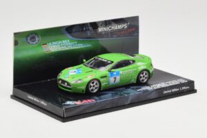 Aston Martin V8 Vantage N24 #7 U. Bez / Porritt / R. Meaden 24 Hours Nurburgring 2008 Minichamps 1:43 437081307 Kov – obrázek 2 z 4