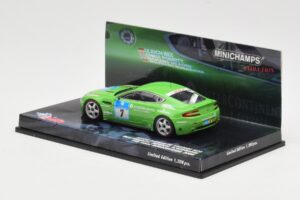 Aston Martin V8 Vantage N24 #7 U. Bez / Porritt / R. Meaden 24 Hours Nurburgring 2008 Minichamps 1:43 437081307 Kov – obrázek 3 z 4