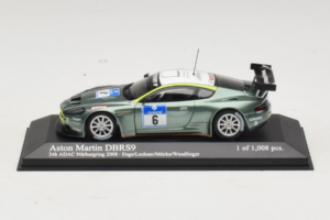 Aston Martin DBRS9 #6 M. Engel / K. Lechner ADAC 24 Hours Nurburgring 2008 Minichamps 1:43 400081306 Kov