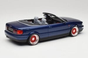 Audi 80 B4 Kabriolet Ming Modrý Metallic Custom Wheels Otto 1:18 OT806-C Pryskyřice – obrázek 2 z 6