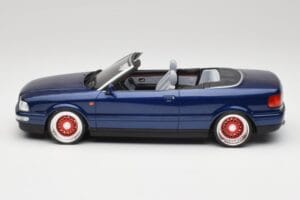 Audi 80 B4 Kabriolet Ming Modrý Metallic Custom Wheels Otto 1:18 OT806-C Pryskyřice – obrázek 3 z 6