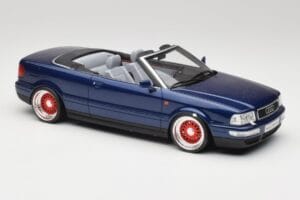 Audi 80 B4 Kabriolet Ming Modrý Metallic Custom Wheels Otto 1:18 OT806-C Pryskyřice – obrázek 4 z 6