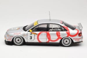 Audi A4 B5 #3 F. Biela DTM World Champion 1995 UT Models 1:18 39542 Kov – obrázek 4 z 8