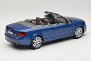 Audi A4 B6 Kabriolet Modrý Norev 1:18 5010504325 Kov – obrázek 3 z 9