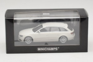 Audi A4 B8 Avant Bílý Minichamps 1:43 410011010 Kov – obrázek 5 z 5