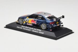 Audi A4 B8 #2 Red Bull M. Tomczyk DTM 2008 Minichamps 1:43 5020800133 Kov – obrázek 3 z 4