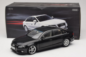 Audi A4L B8 Černý Paudi 1:18 AUDI012 Kov – obrázek 8 z 8