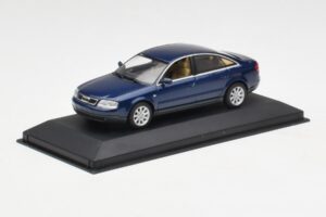 Audi A6 C5 Tmavě Modrá Minichamps 1:43 132093 Kov – obrázek 2 z 4