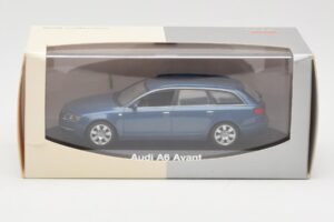 Audi A6 C6 Avant Stratos Blue Minichamps 1:43 5010406223 Kov – obrázek 4 z 4