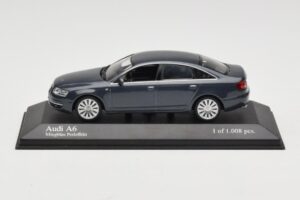 Audi A6 C6 Tmavě Modrý Minichamps 1:43 5010406143 Kov