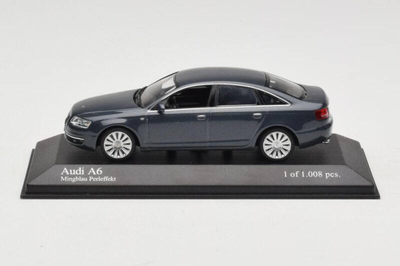 Audi A6 C6 Tmavě Modrý Minichamps 1:43 5010406143 Kov