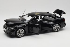 Audi A6L C8 Černý Paudi Model 1:18 42499 Kov – obrázek 2 z 8
