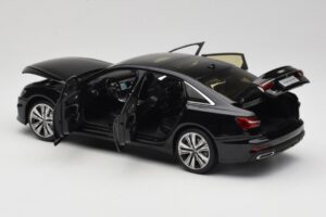 Audi A6L C8 Černý Paudi Model 1:18 42499 Kov – obrázek 5 z 8