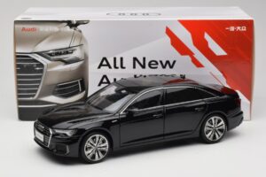 Audi A6L C8 Černý Paudi Model 1:18 42499 Kov – obrázek 8 z 8