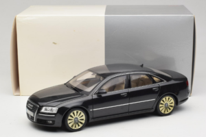 Audi A8 D3 W12 Černý Kyosho 1:18 5010508135 Kov – obrázek 8 z 8