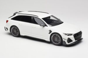 Audi ABT RS6-R C8 Avant Bílý TopSpeed 1:18 TS0502 Kov – obrázek 4 z 6