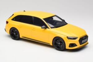 Audi RS4 B9 Avant 25. Výročí Vegas Žlutý GT Spirit 1:18 GT935 Pryskyřice – obrázek 4 z 6