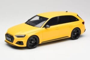 Audi RS4 B9 Avant 25. Výročí Vegas Žlutý GT Spirit 1:18 GT935 Pryskyřice