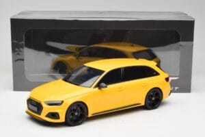 Audi RS4 B9 Avant 25. Výročí Vegas Žlutý GT Spirit 1:18 GT935 Pryskyřice – obrázek 6 z 6