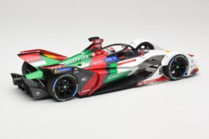 Audi e-tron FE05 Audi Sport ABT Schaeffler #66 D. Abt Formula E Season 5 2019 Minichamps 1:18 114180066 Kov – obrázek 2 z 6