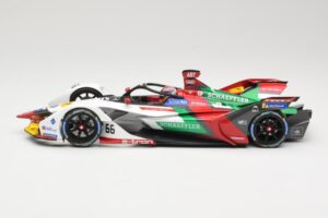 Audi e-tron FE05 Audi Sport ABT Schaeffler #66 D. Abt Formula E Season 5 2019 Minichamps 1:18 114180066 Kov – obrázek 3 z 6