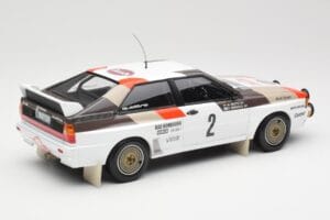 Audi Quattro A1 #2 H. Mikkola / A. Hertz Audi Sport Rally Monte Carlo 1983 Minichamps 1:18 155831102 Kov – obrázek 2 z 6
