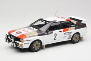 Audi Quattro A1 #2 H. Mikkola / A. Hertz Audi Sport Rally Monte Carlo 1983 Minichamps 1:18 155831102 Kov