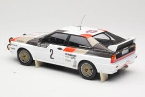 Audi Quattro A1 #2 H. Mikkola / A. Hertz Audi Sport Rally Monte Carlo 1983 Minichamps 1:18 155831102 Kov – obrázek 5 z 6