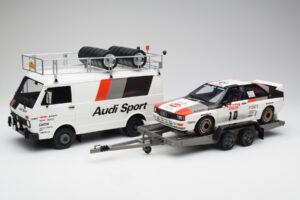 Audi Quattro A2 M. Mouton / F. Pons Tour de Corse 1983 S VW LT35 Otto 1:18 OT418 Pryskyřice