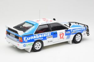 Audi Quattro A2 #12 H. Wittmann / R. Diekmann Safari Rally 1984 Sun Star 1:18 4246 Kov – obrázek 3 z 8