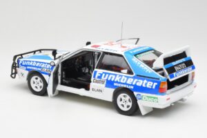 Audi Quattro A2 #12 H. Wittmann / R. Diekmann Safari Rally 1984 Sun Star 1:18 4246 Kov – obrázek 5 z 8