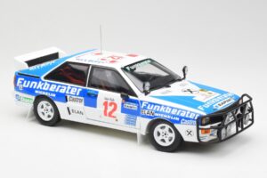 Audi Quattro A2 #12 H. Wittmann / R. Diekmann Safari Rally 1984 Sun Star 1:18 4246 Kov – obrázek 6 z 8