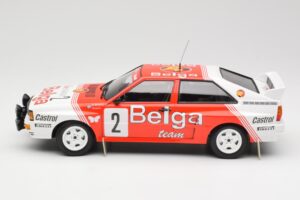 Audi Quattro A2 #2 B. Waldegård / H-T. Thorszelius Belga Team Winners Boucles de Spa 1985 Minichamps 1:18 155851102 Kov – obrázek 3 z 6