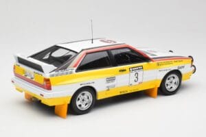 Audi Quattro A2 #3 S. Blomqvist / B. Cederberg Audi Sport Winners Sanyo Rally of New Zealand 1984 Minichamps 1:18 155841103 K – obrázek 2 z 6